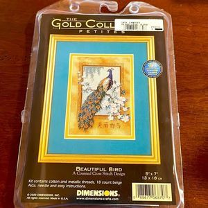Dimensions Gold Collection Counted Cross Stitch Kit Beautiful Bird NEW i…